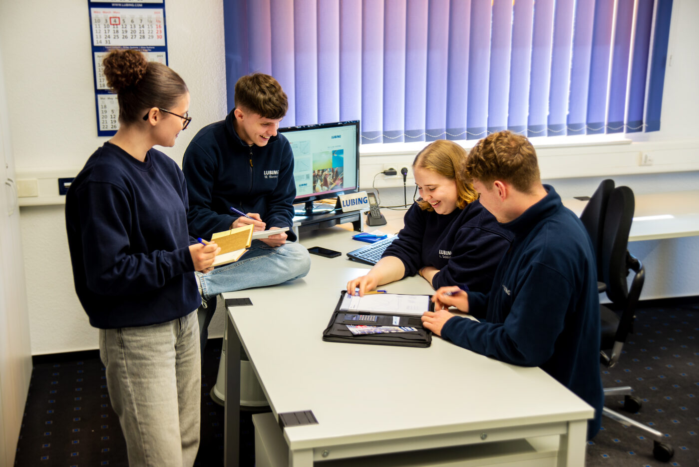 Mitarbeiter im Büro